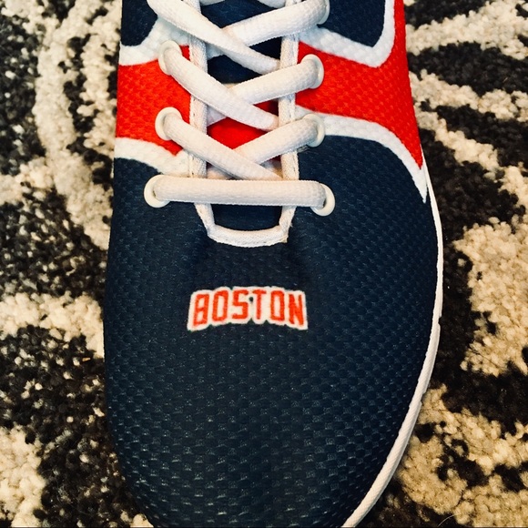 Boston Red Sox sneakers size mens 7 ladies 9 lk new - Picture 4 of 4